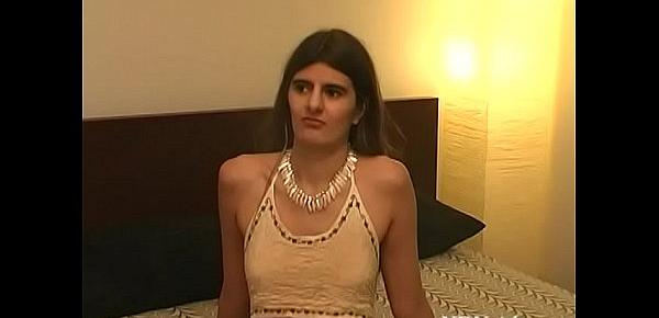  NDNgirls.com | 18yo Half breed Arab Middle Eastern native interracial blowjob slut chokes on black mans cum in her mouth. She looks like Mia Khalifa when she was young ft. Nissa